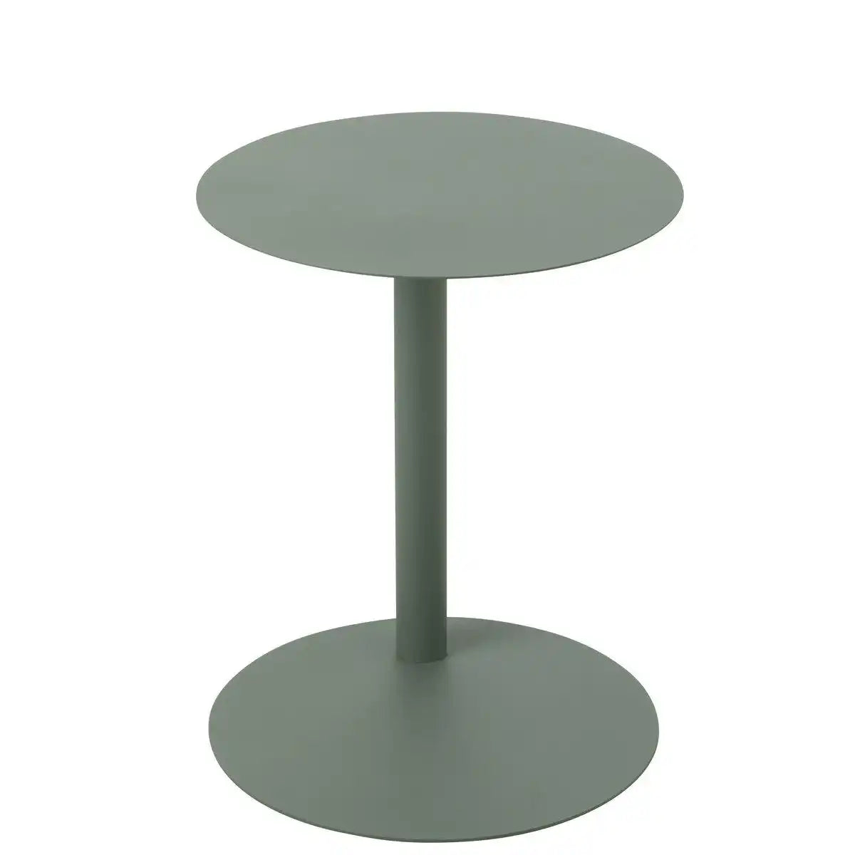 J-Line Beistelltisch Rund Metall Grün - HomeDesign Knaus