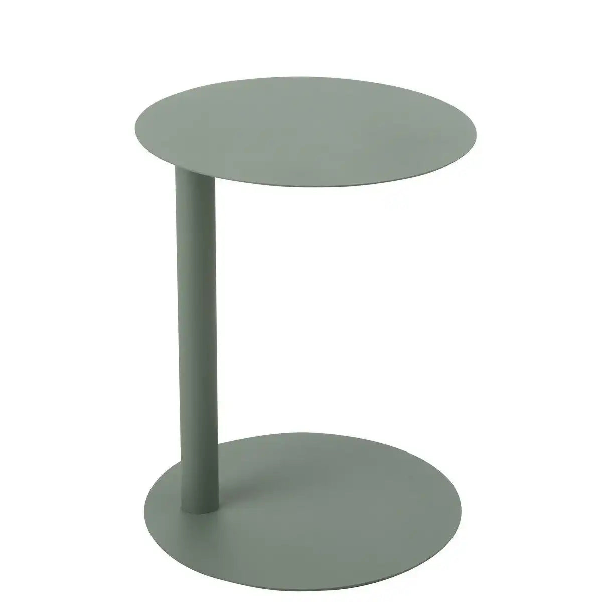 J-Line Beistelltisch Rund Metall Grün - HomeDesign Knaus
