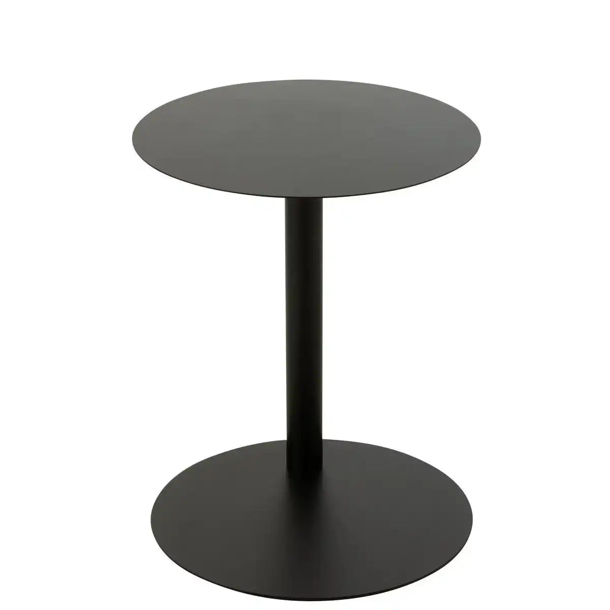 J-Line Beistelltisch Rund Metall Schwarz - HomeDesign Knaus