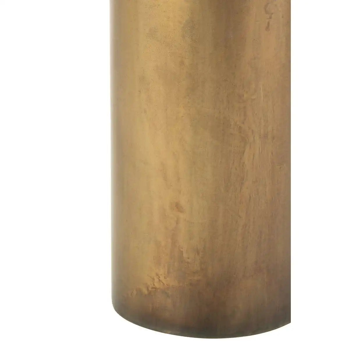 J-Line Beistelltisch Soni – Eisen/Glas – Schwarz/Bronze - HomeDesign Knaus