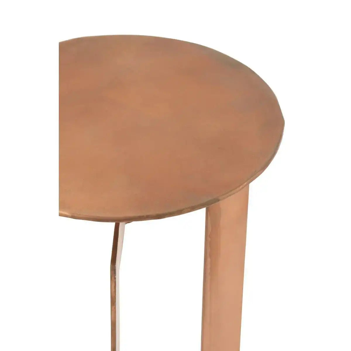 J-Line Beistelltisch Zino High – Eisen – Kupfer – - HomeDesign Knaus
