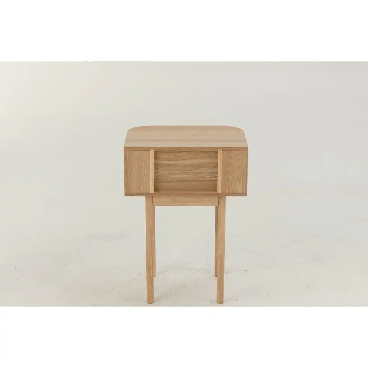 J-Line-Bettaufgabe rund um MDF/Dennenhout Naturel - HomeDesign Knaus