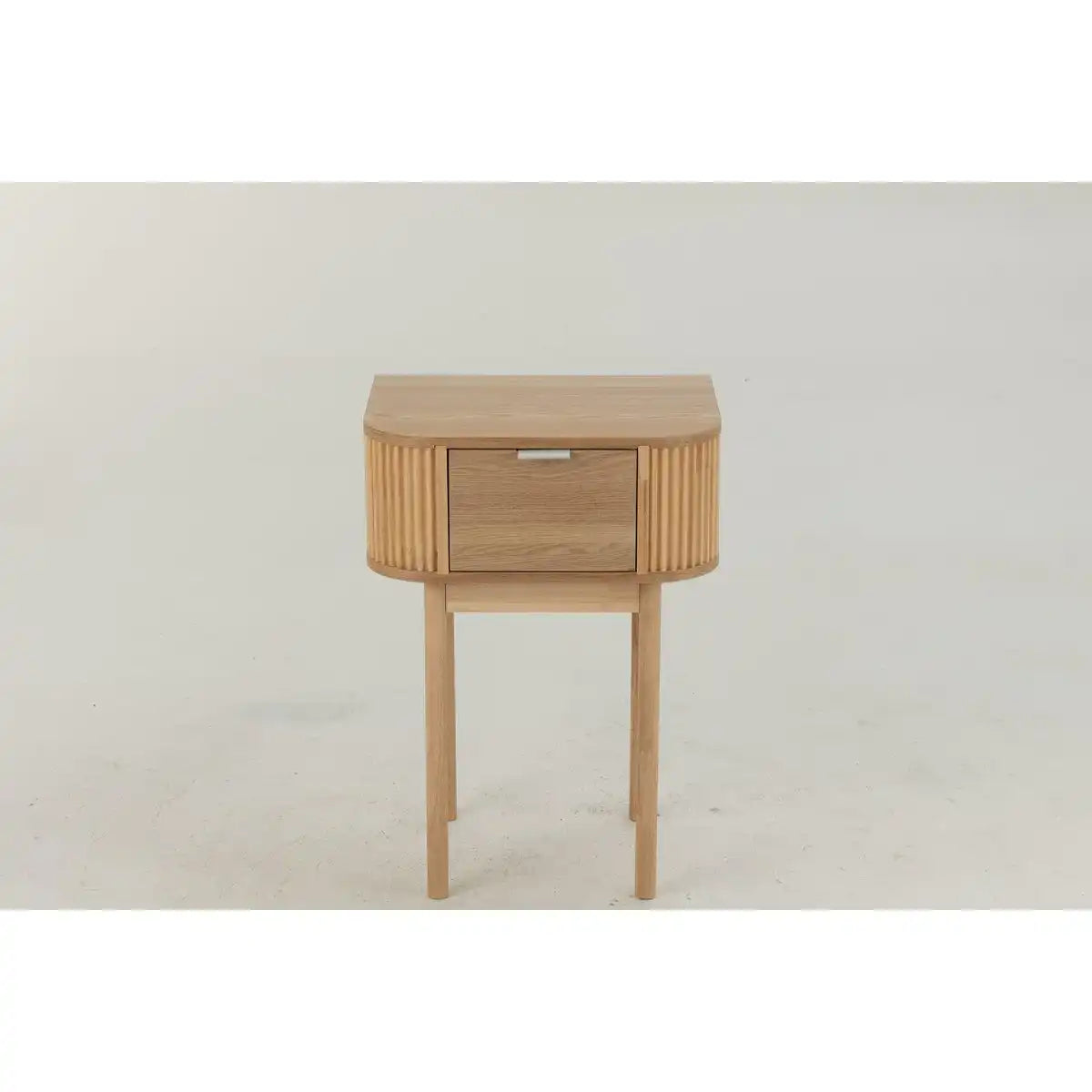 J-Line-Bettaufgabe rund um MDF/Dennenhout Naturel - HomeDesign Knaus