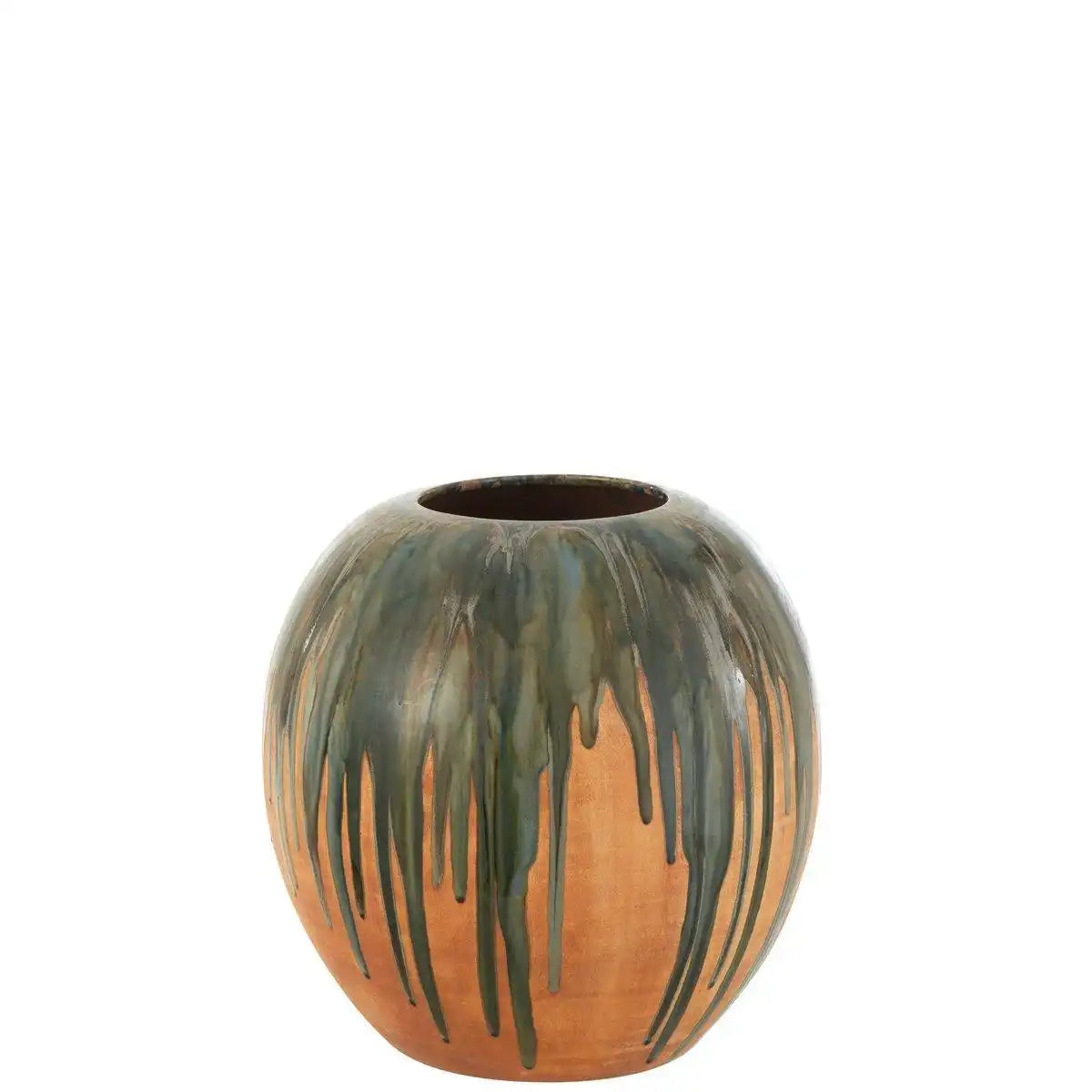 J-Line Blumentopf Paint Stripes - Keramik - Mix - Medium - HomeDesign Knaus