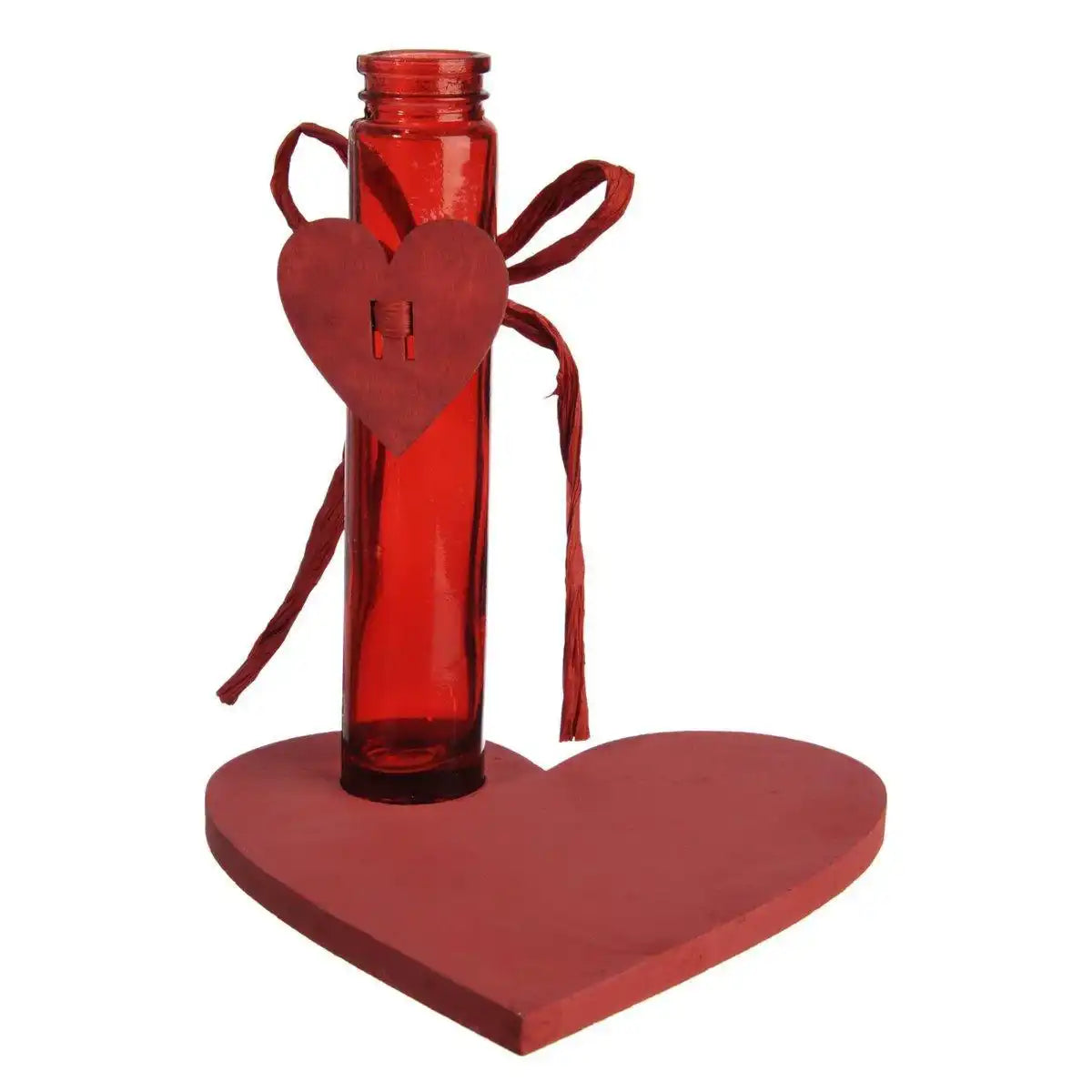 J-Line Blumentopf Rund - Keramik - Rot - Extra klein - HomeDesign Knaus