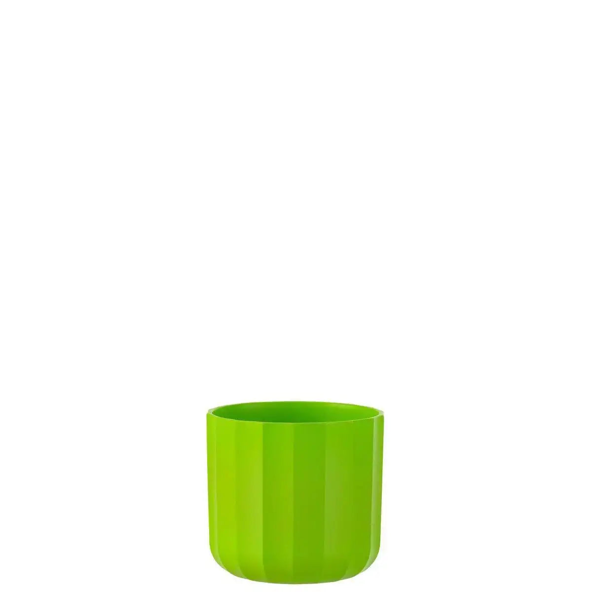 J-Line Blumentopf Summer - Keramik - Grün - Klein - - HomeDesign Knaus