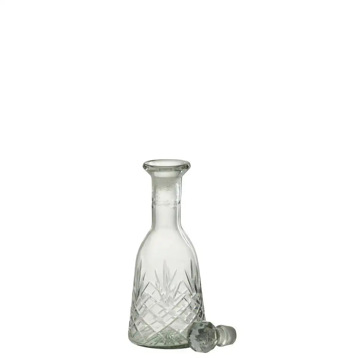 J-Line Bottle Line Glas Transparent Groß - HomeDesign Knaus