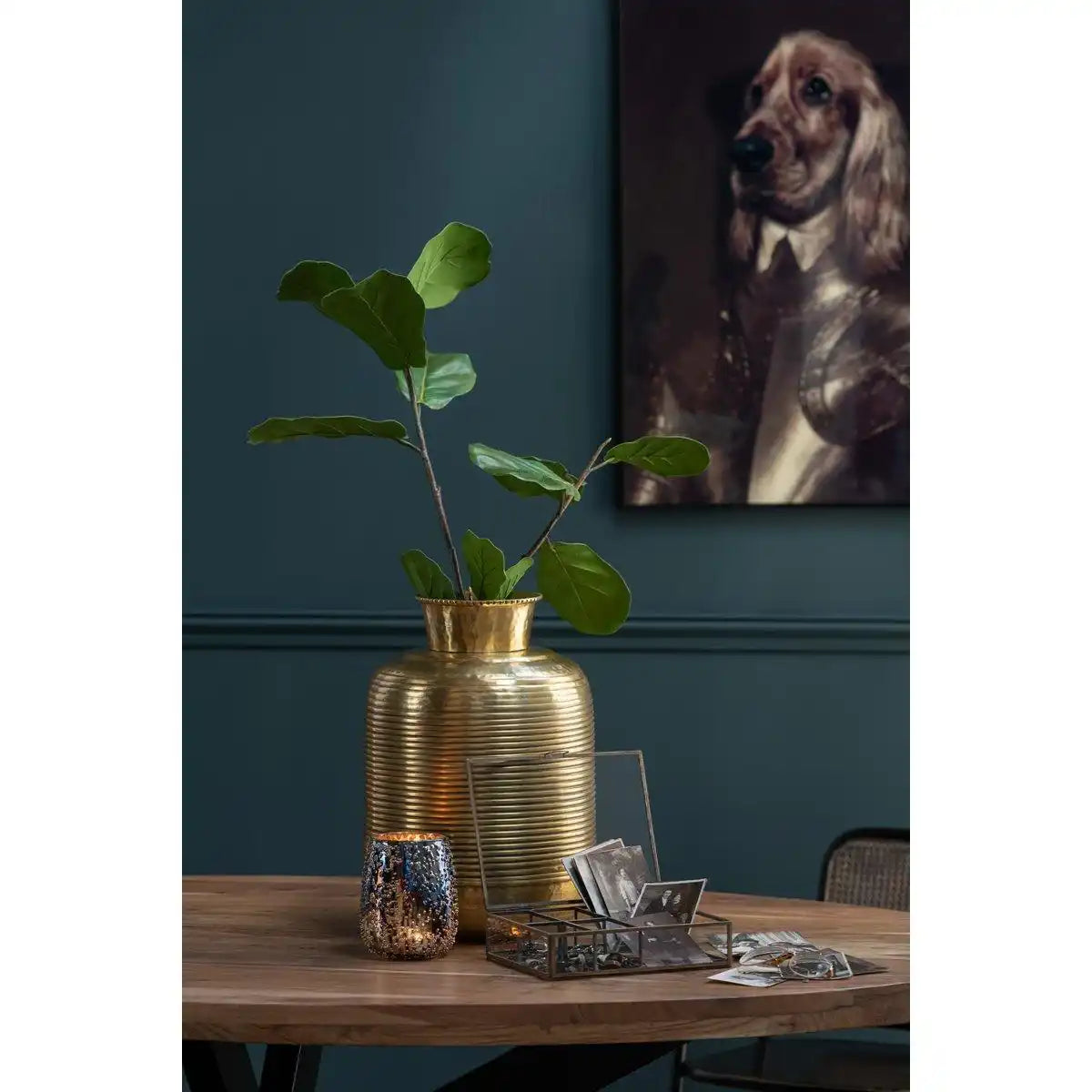 J-Line Box – Glas/Metall – Bronze – klein - HomeDesign Knaus