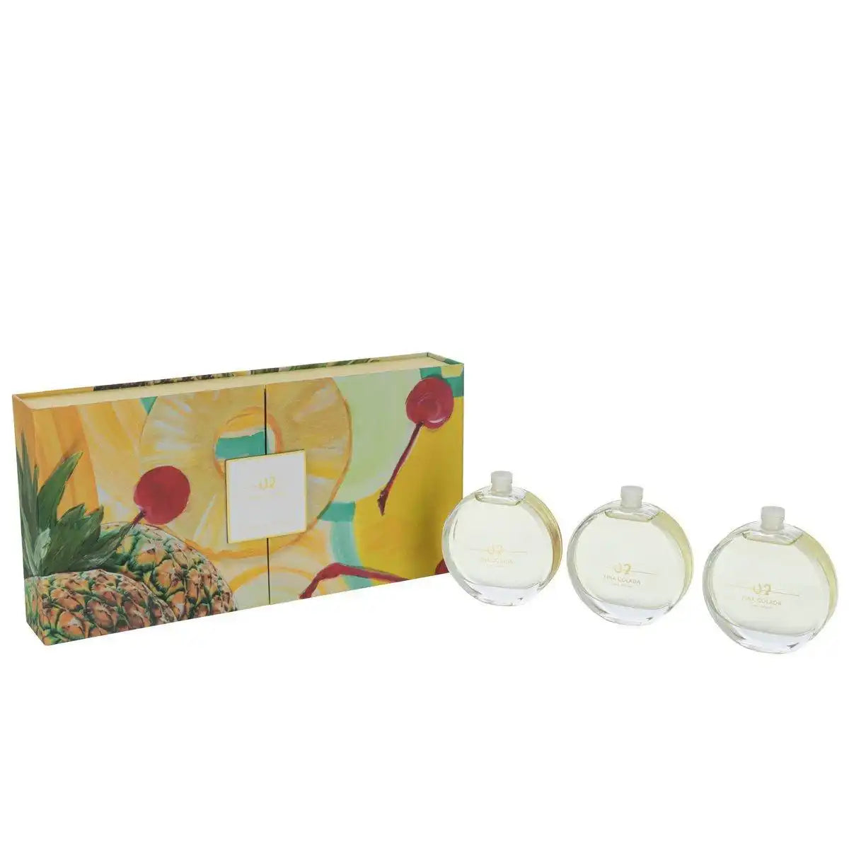 J-Line-Box mit 3 Duftölen – Pina Colada - HomeDesign Knaus
