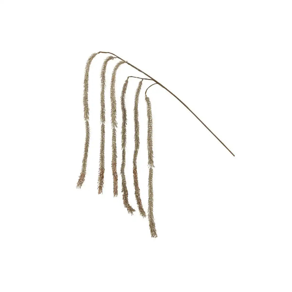 J-Line Branch Feiner hängender Glitzer in Gold - HomeDesign Knaus