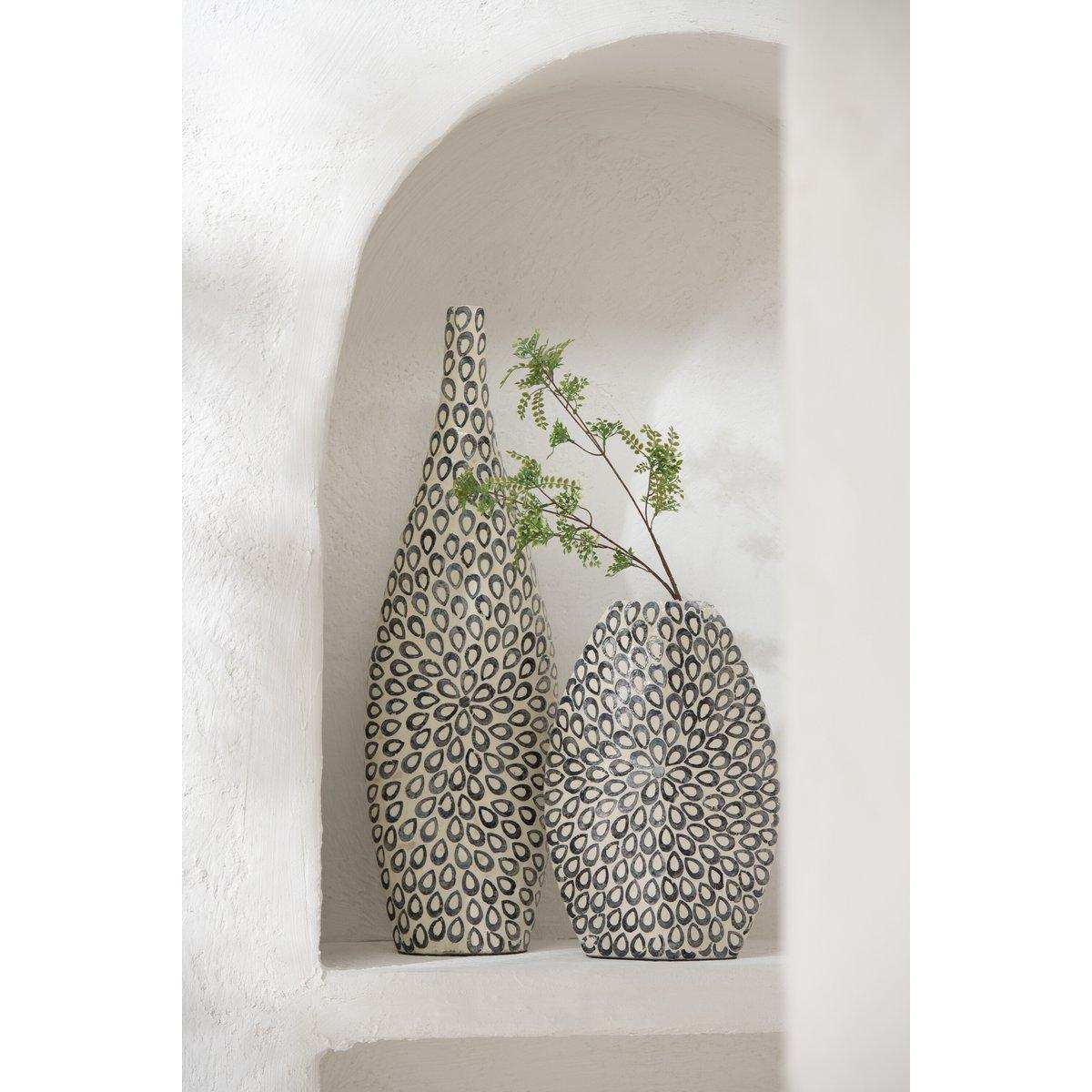 J-Line Branch Fine Leaves Kunststoff Grün - HomeDesign Knaus