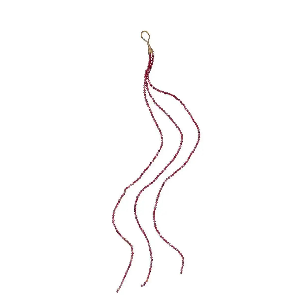 J-Line Bundel Strass Parel Plastiek Rot Klein - HomeDesign Knaus