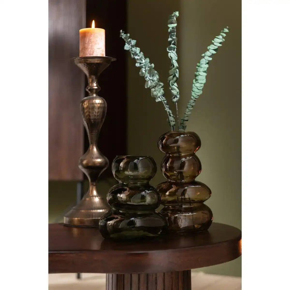 J-Line Bundle Eucalyptus Finely Dried Green - HomeDesign Knaus