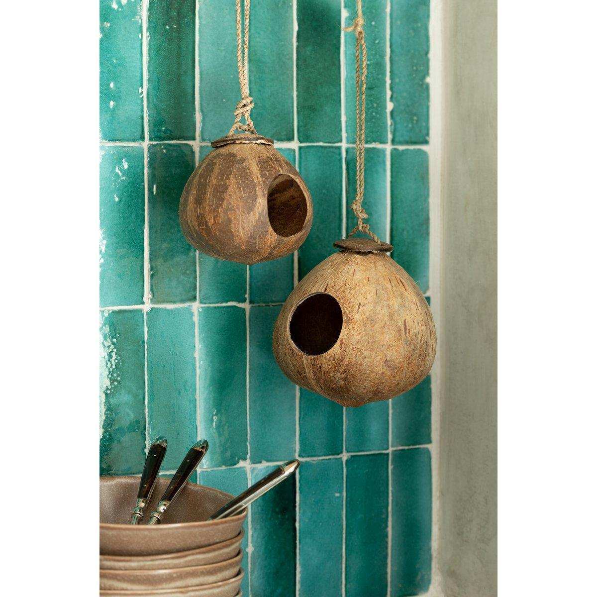 J-Line Coconut House Brown Natural Small - HomeDesign Knaus