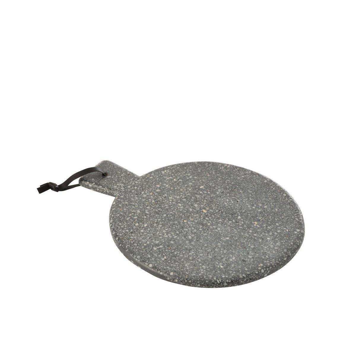 J-Line Cord Marble Schneidebrett – Stein – Grau - HomeDesign Knaus