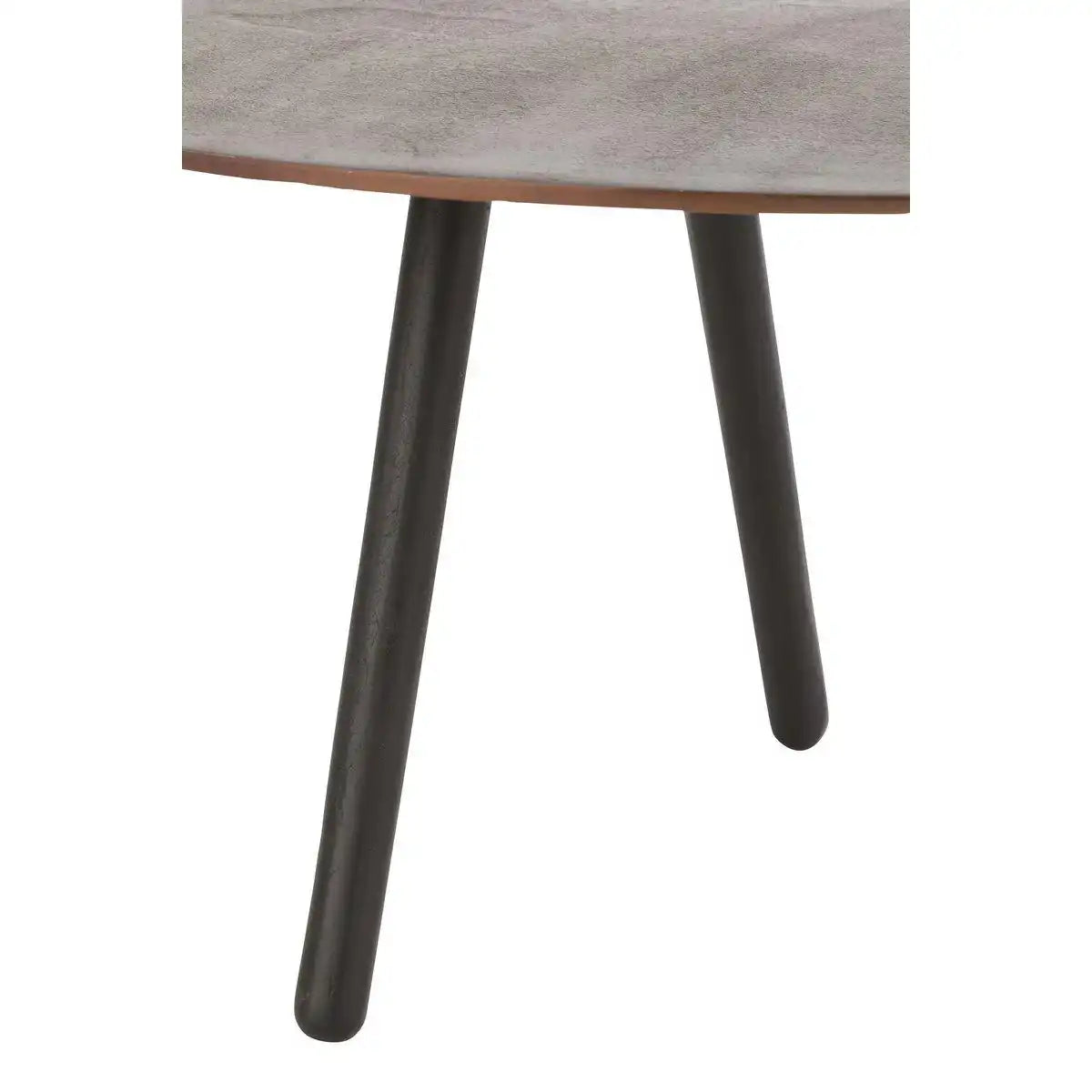 J-Line Couchtisch Drop – Aluminium/Eisen – braun – klein - HomeDesign Knaus
