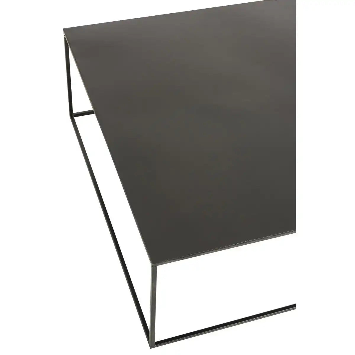 J-Line Couchtisch Square – Metall – Schwarz - HomeDesign Knaus