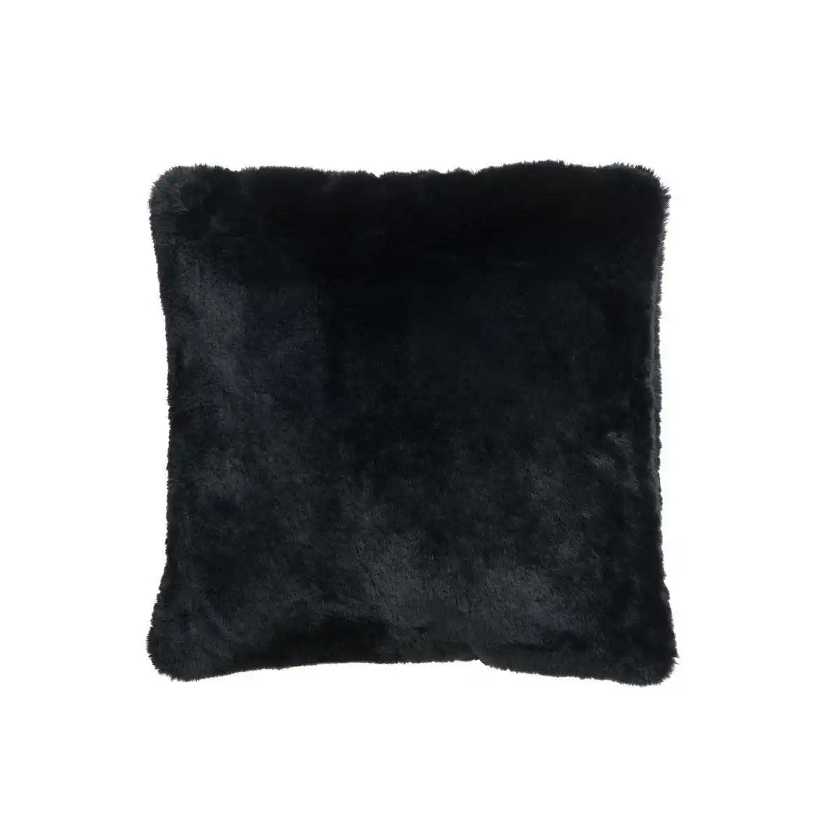 J-Line Cutie Dekokissen – Polyester – 45x45 cm – Schwarz - HomeDesign Knaus