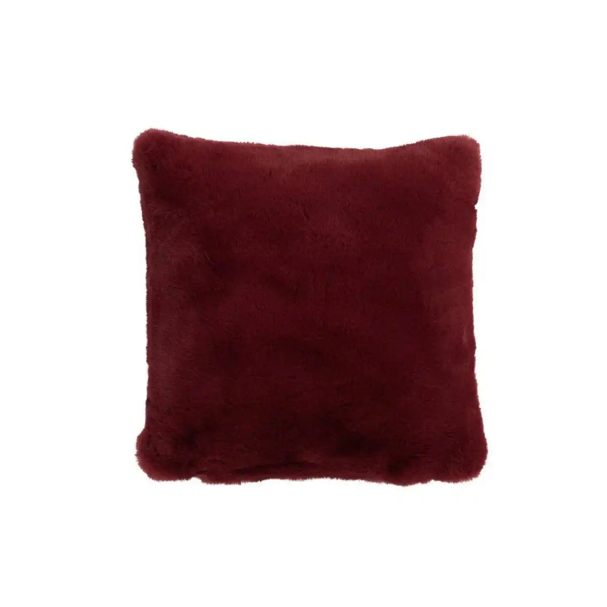 J-Line Cutie Dekokissen – Polyester – 45x45 cm – Weihnachtsrot - HomeDesign Knaus