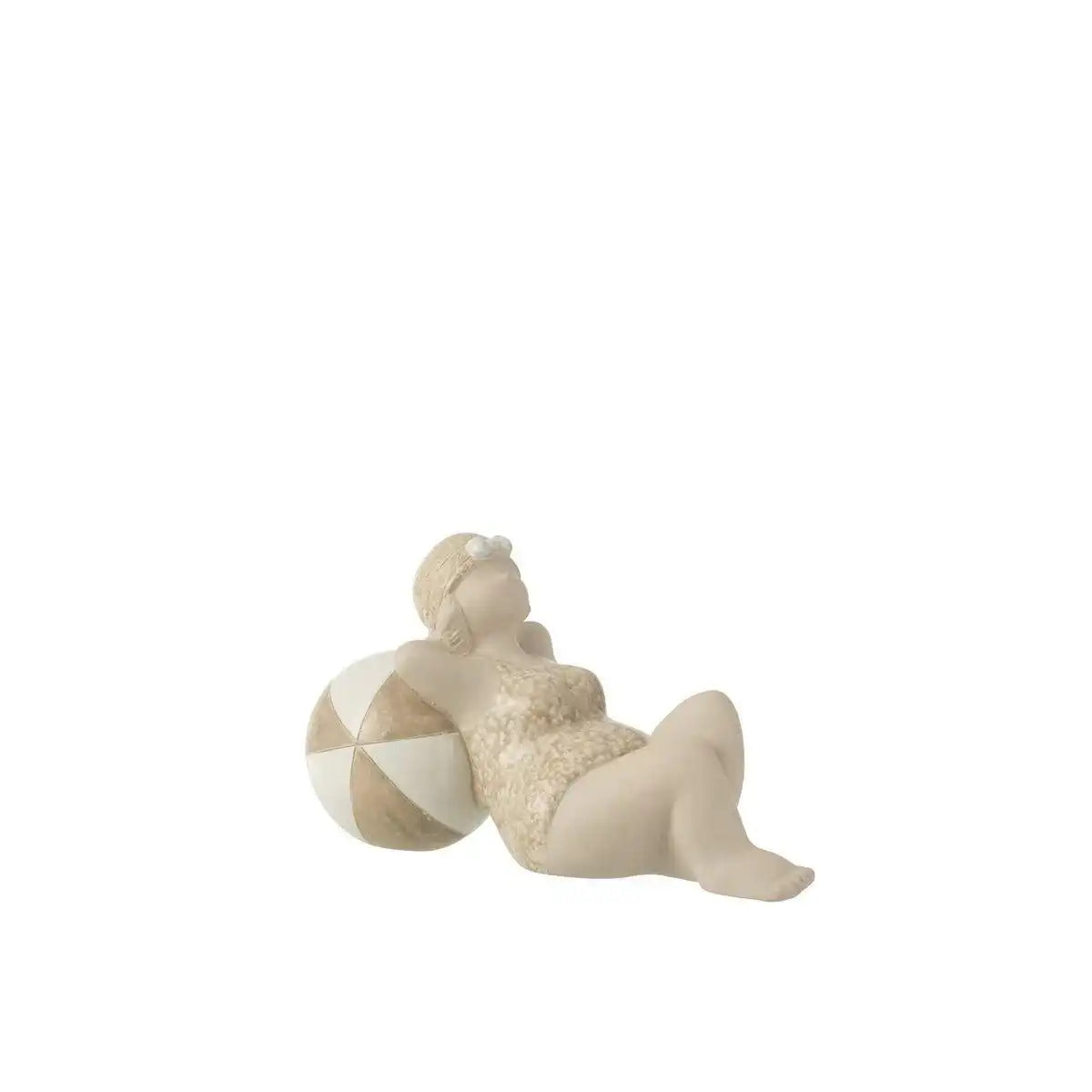 J-Line Damen Badeanzug Ball Keramik Beige - HomeDesign Knaus