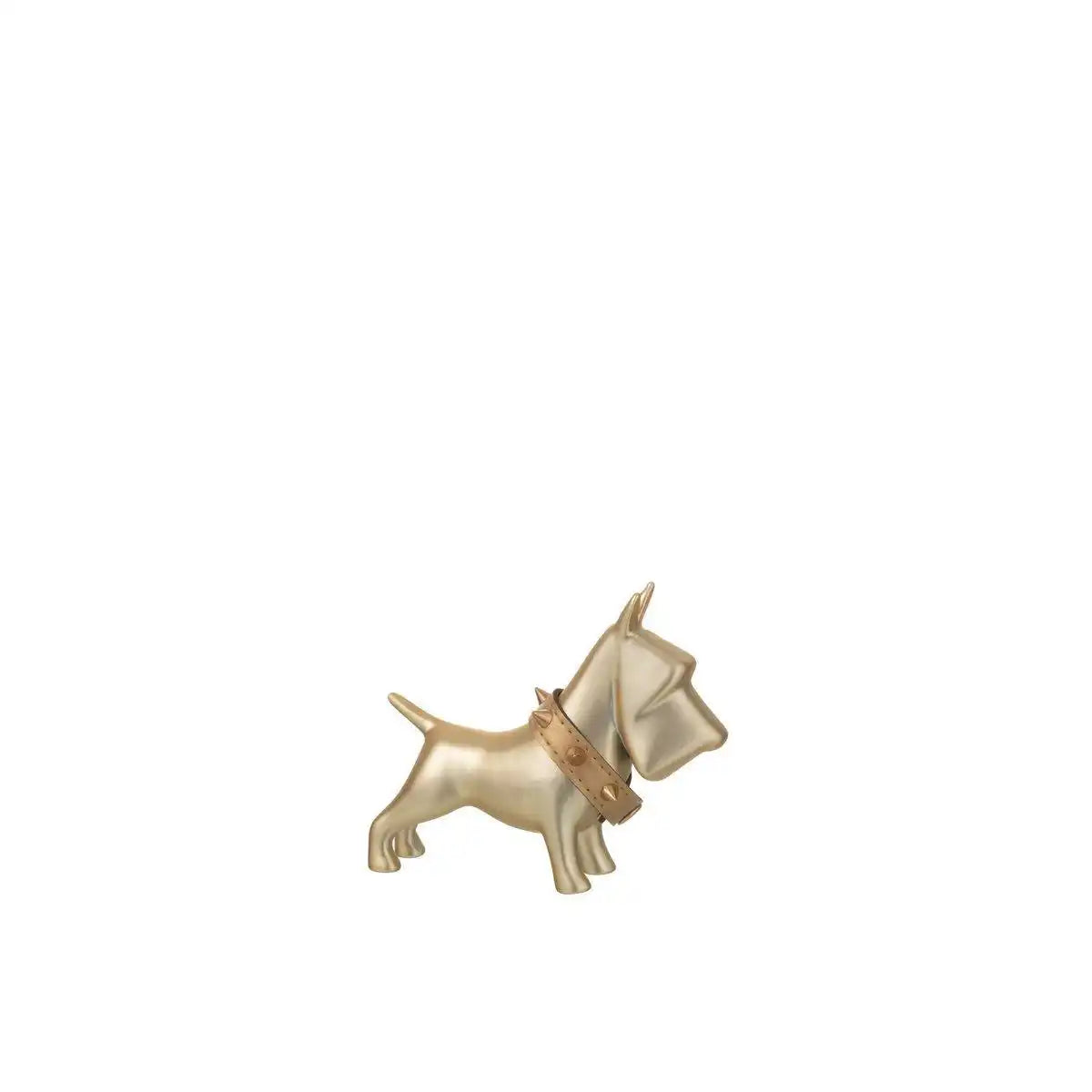J-Line Dekoration Hund - Keramik - Gold - klein - HomeDesign Knaus