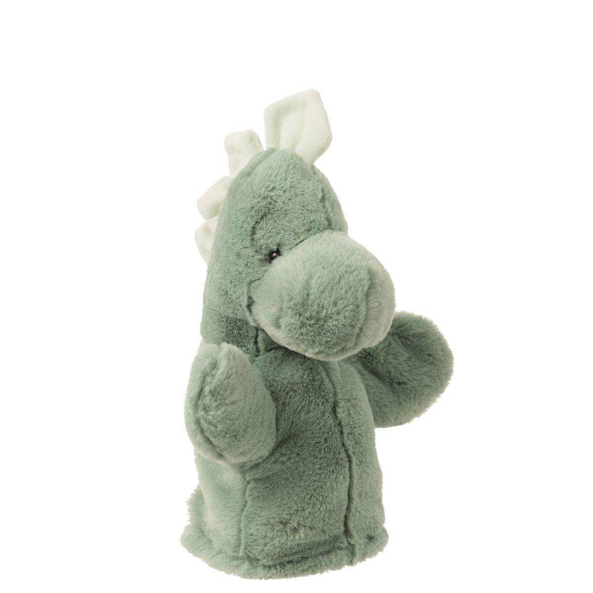 J-Line Dinosaur Puppet Theatre Plüsch Grün - HomeDesign Knaus