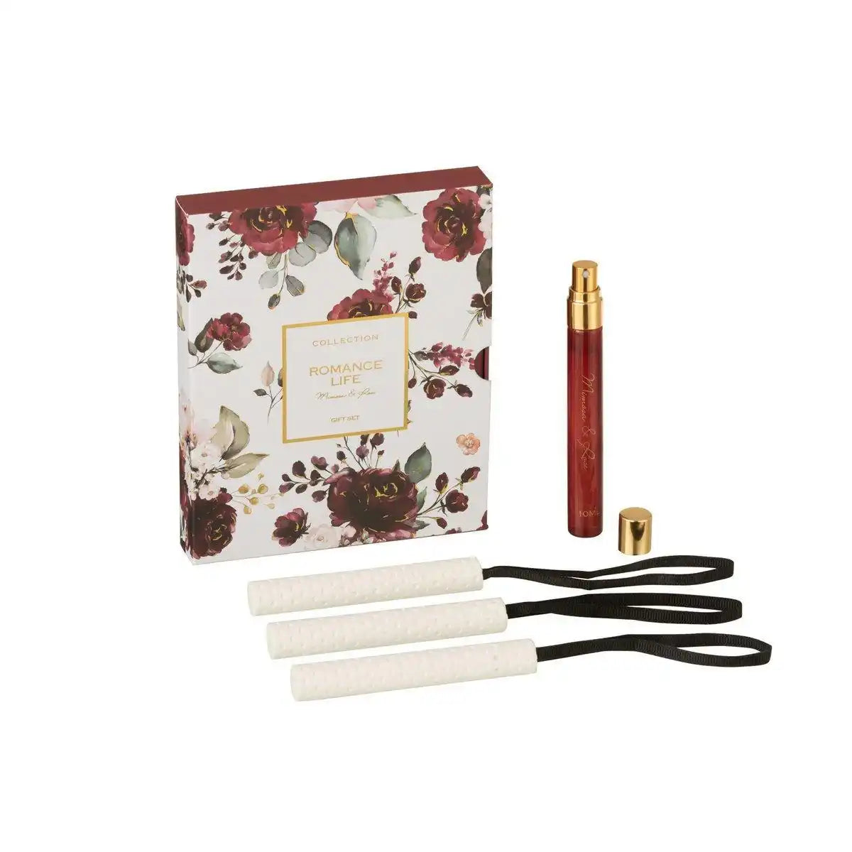 J-Line doos 3 Kleiderbügel - Romance Life Mimosa&Rosa - HomeDesign Knaus
