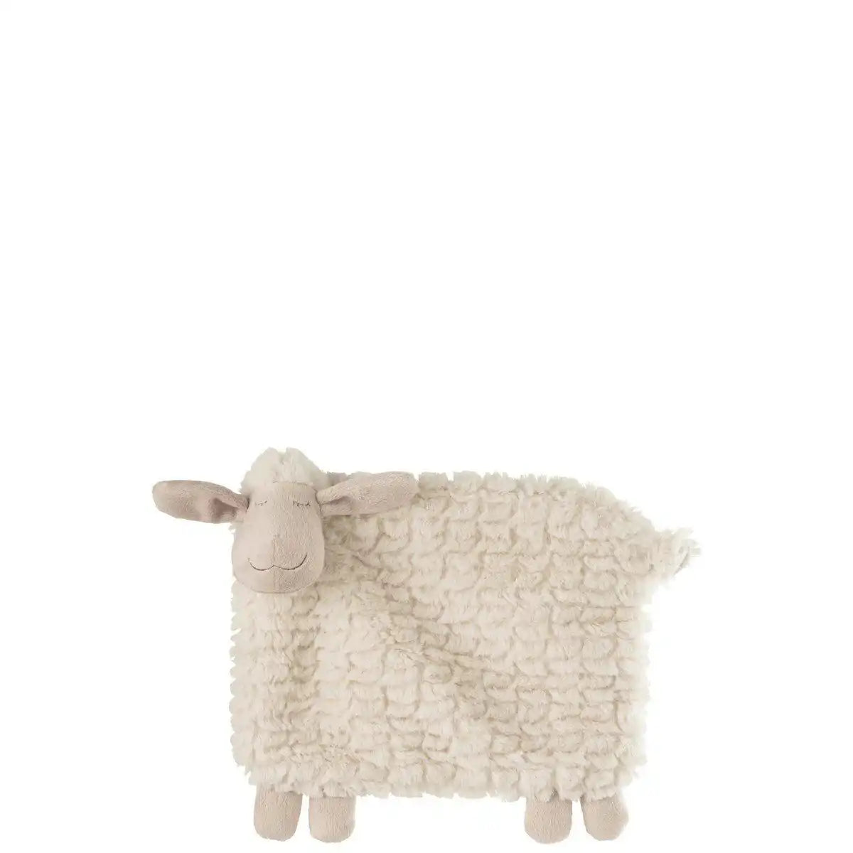 J-Line Doudou Sheep Textile Weiß/Beige - HomeDesign Knaus