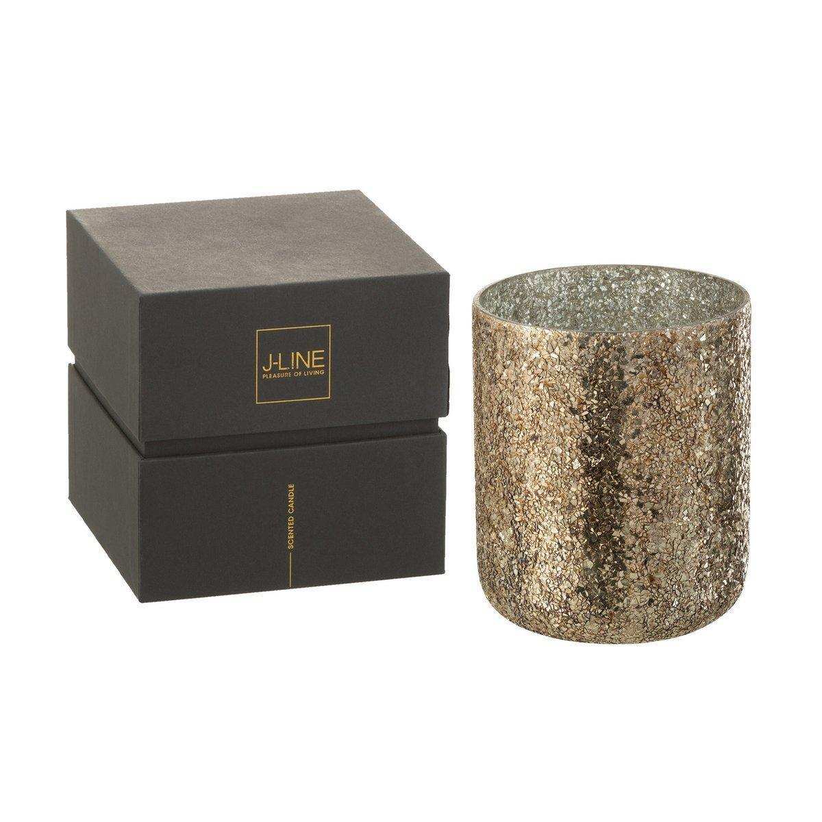 J-Line Duftkerze Luxuria – Bronze – extra L – 120U - HomeDesign Knaus