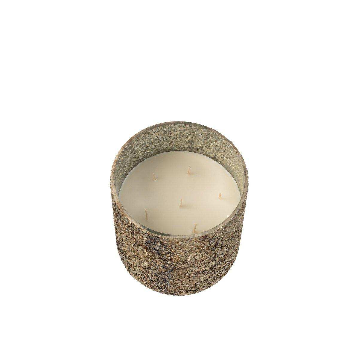J-Line Duftkerze Luxuria – Bronze – L- 80U - HomeDesign Knaus