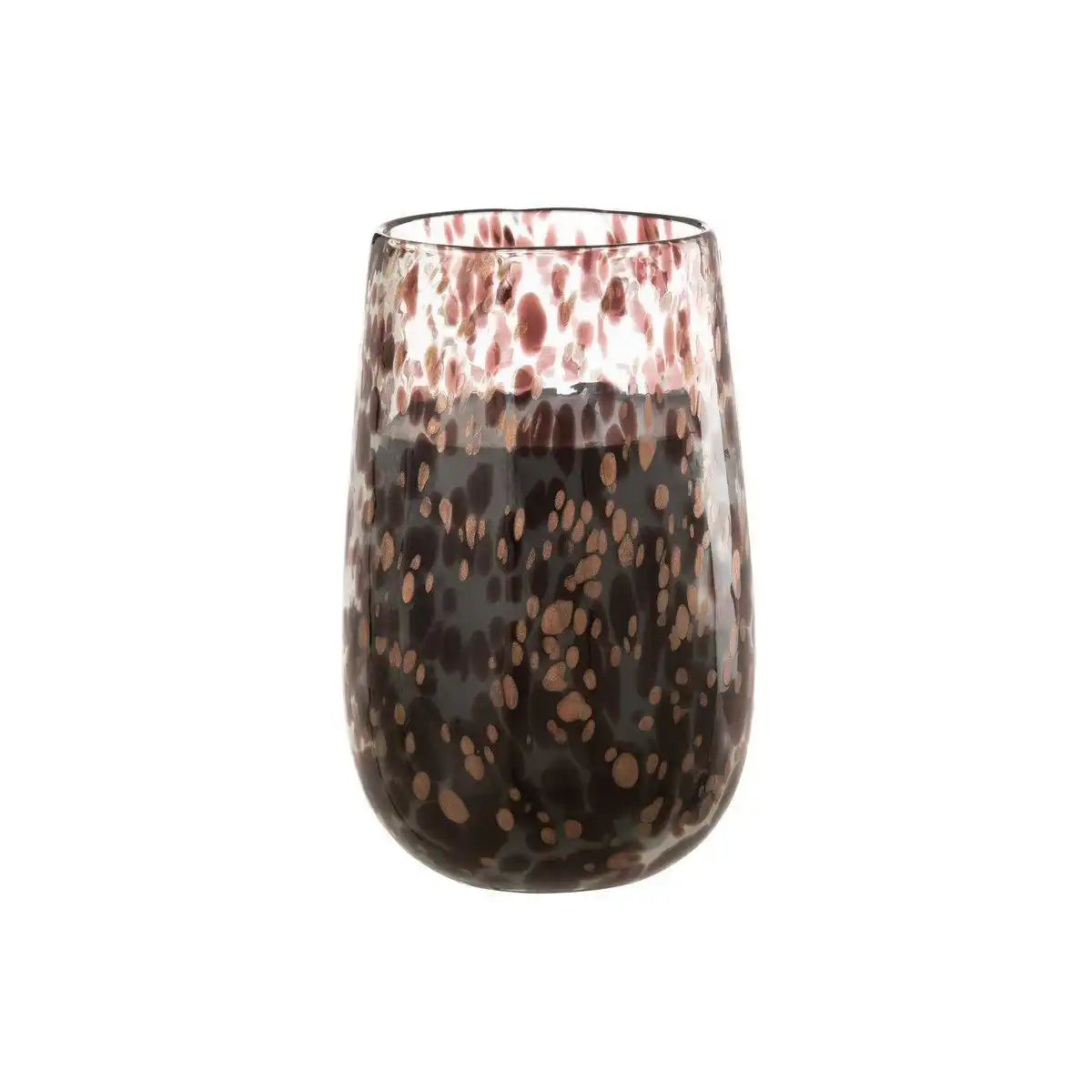 J-Line Duftkerze Mia - Glas - Schwarz/Mix - L - HomeDesign Knaus