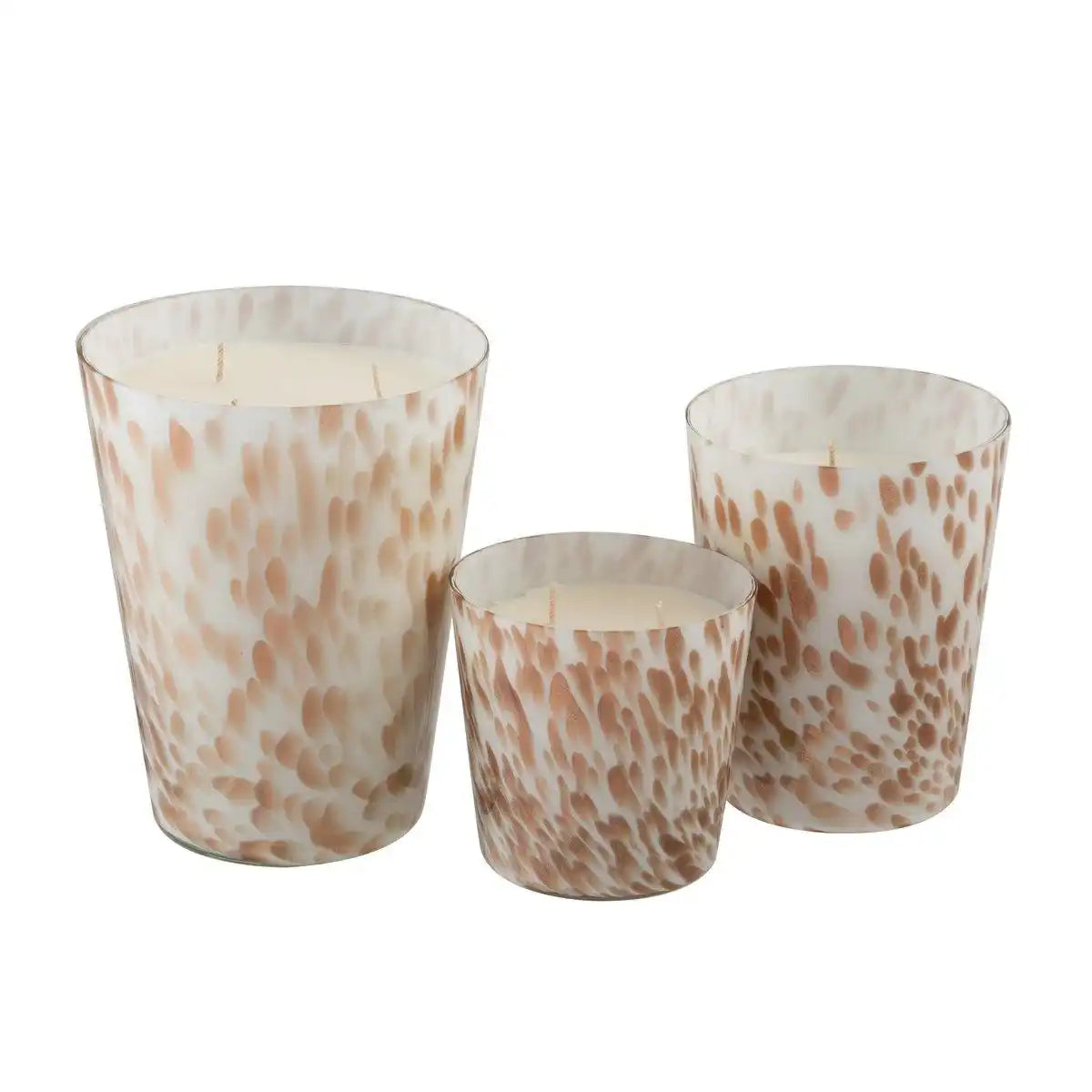 J-Line Duftkerze - Neon Night - Weiß/Gold - L - HomeDesign Knaus