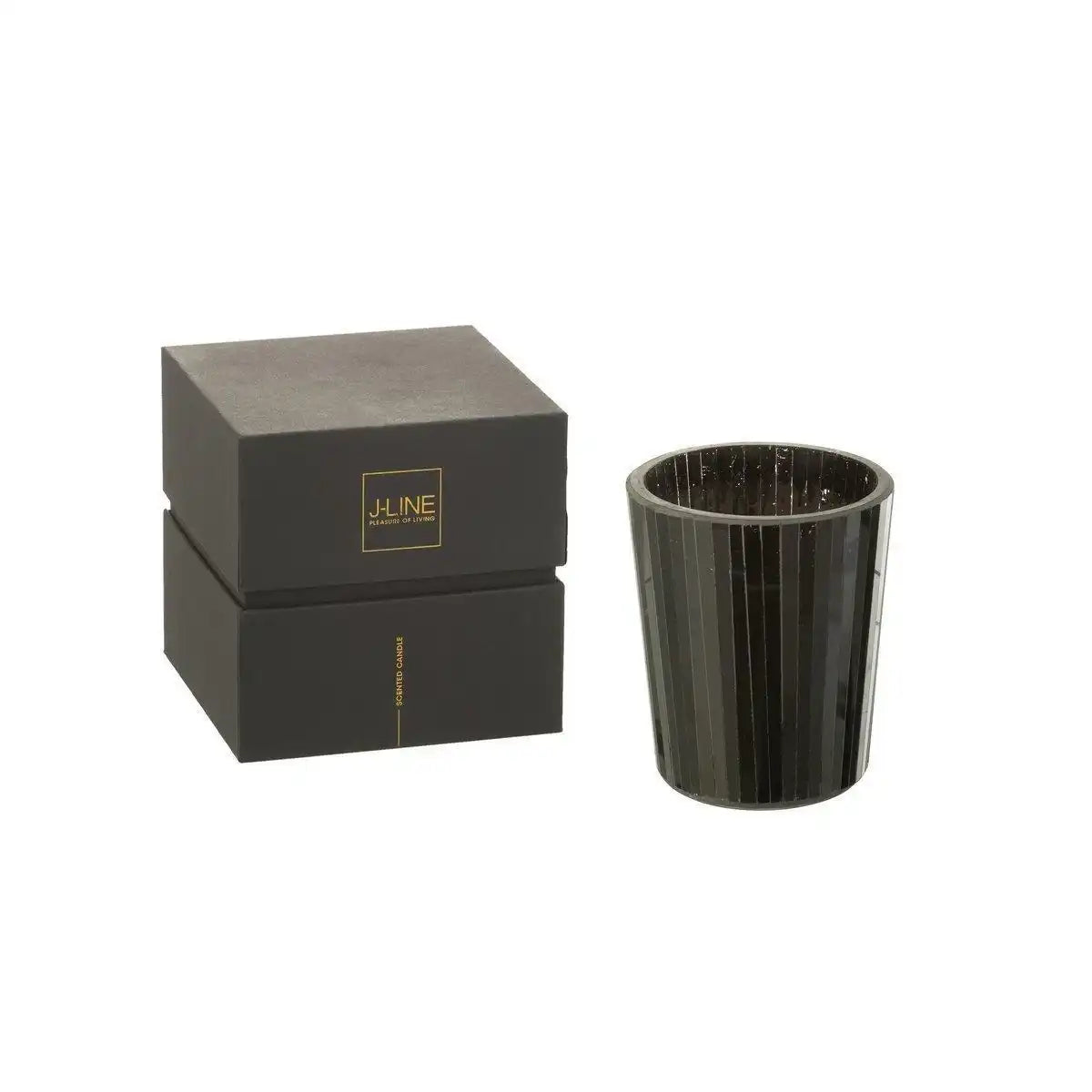 J-Line Duftkerze Noa - Spicy Twilight - Schwarz - M - 55U - HomeDesign Knaus