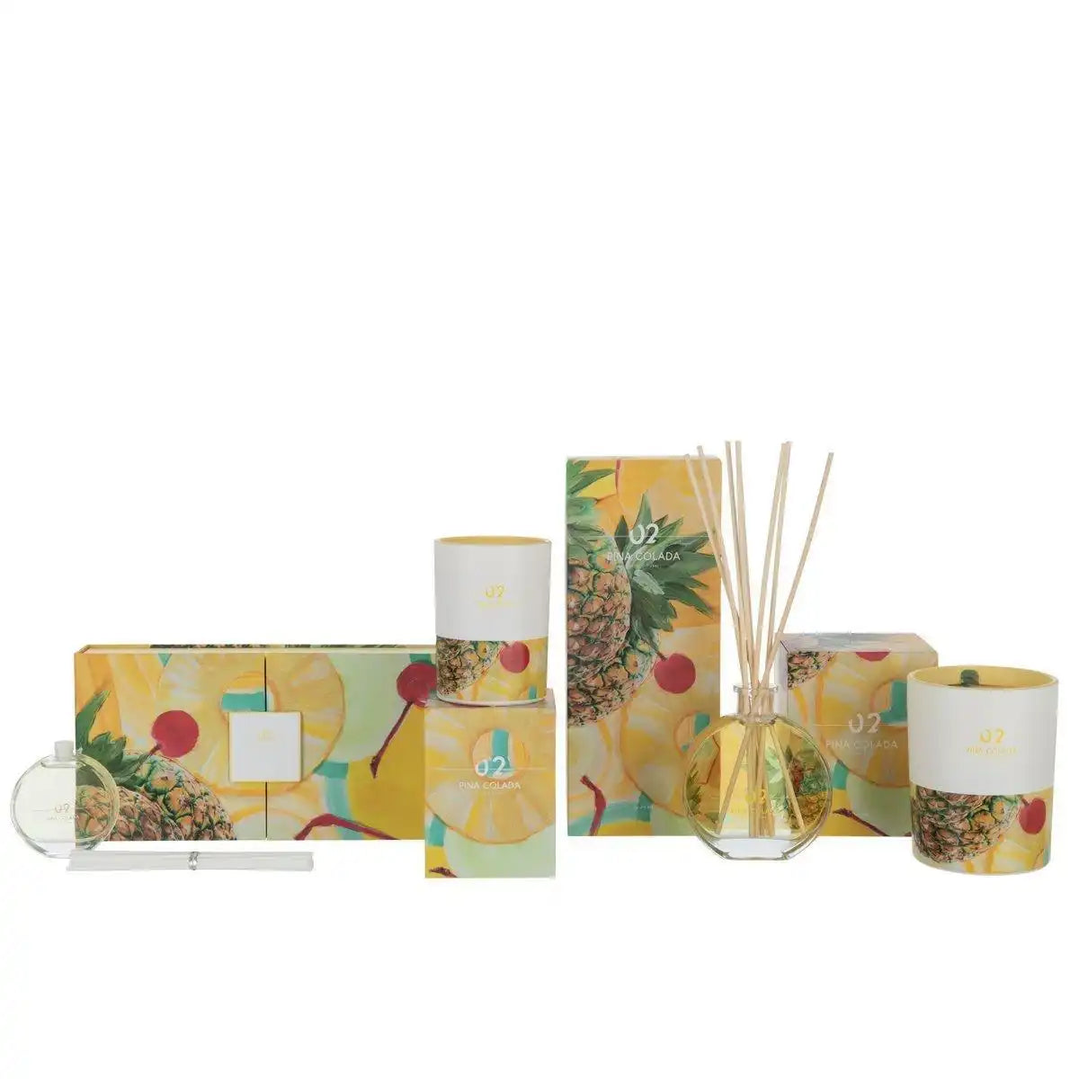 J-Line Duftkerze Pina Colada - S - 45U - HomeDesign Knaus