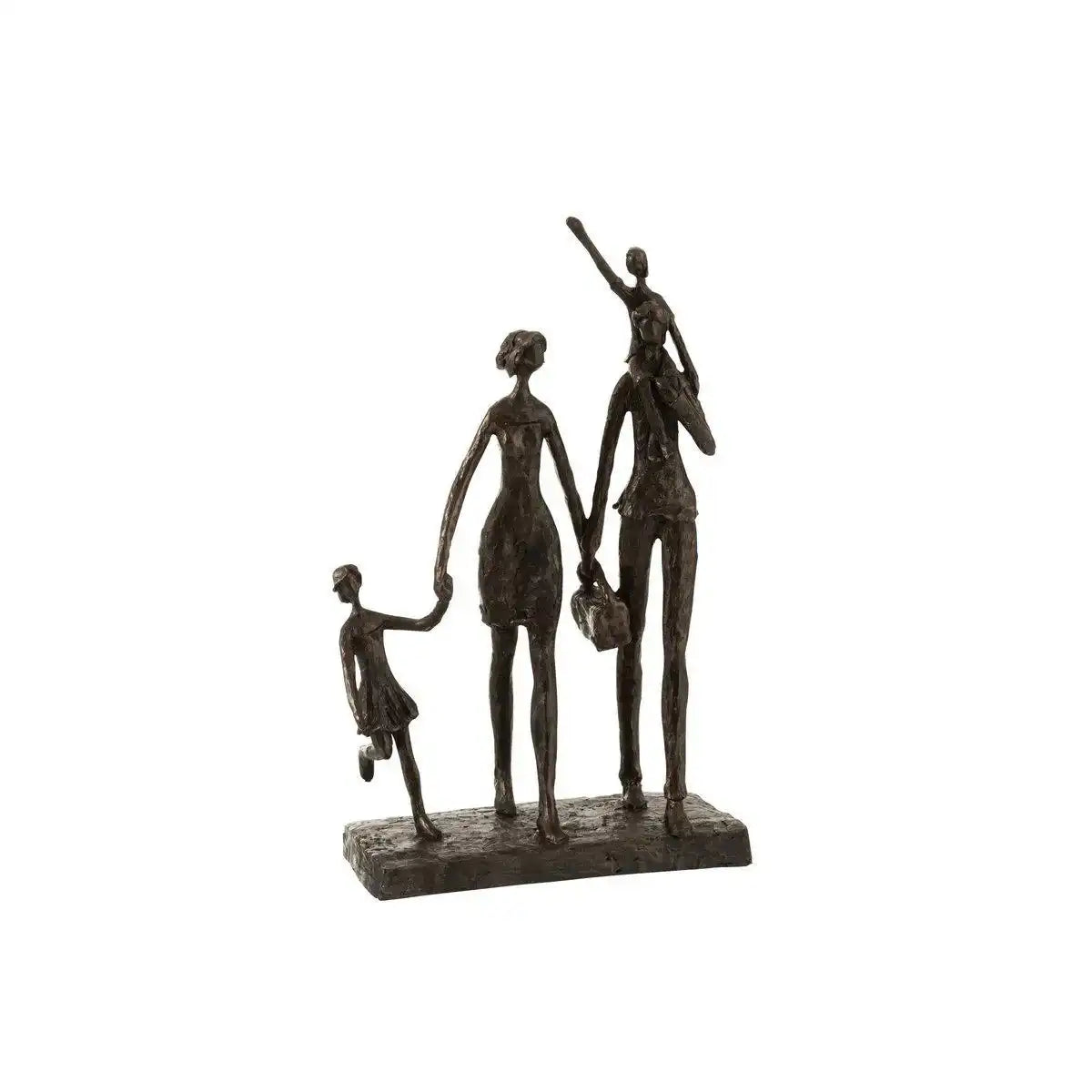 J-Line Family On The Go Poly Dunkelbraun - HomeDesign Knaus