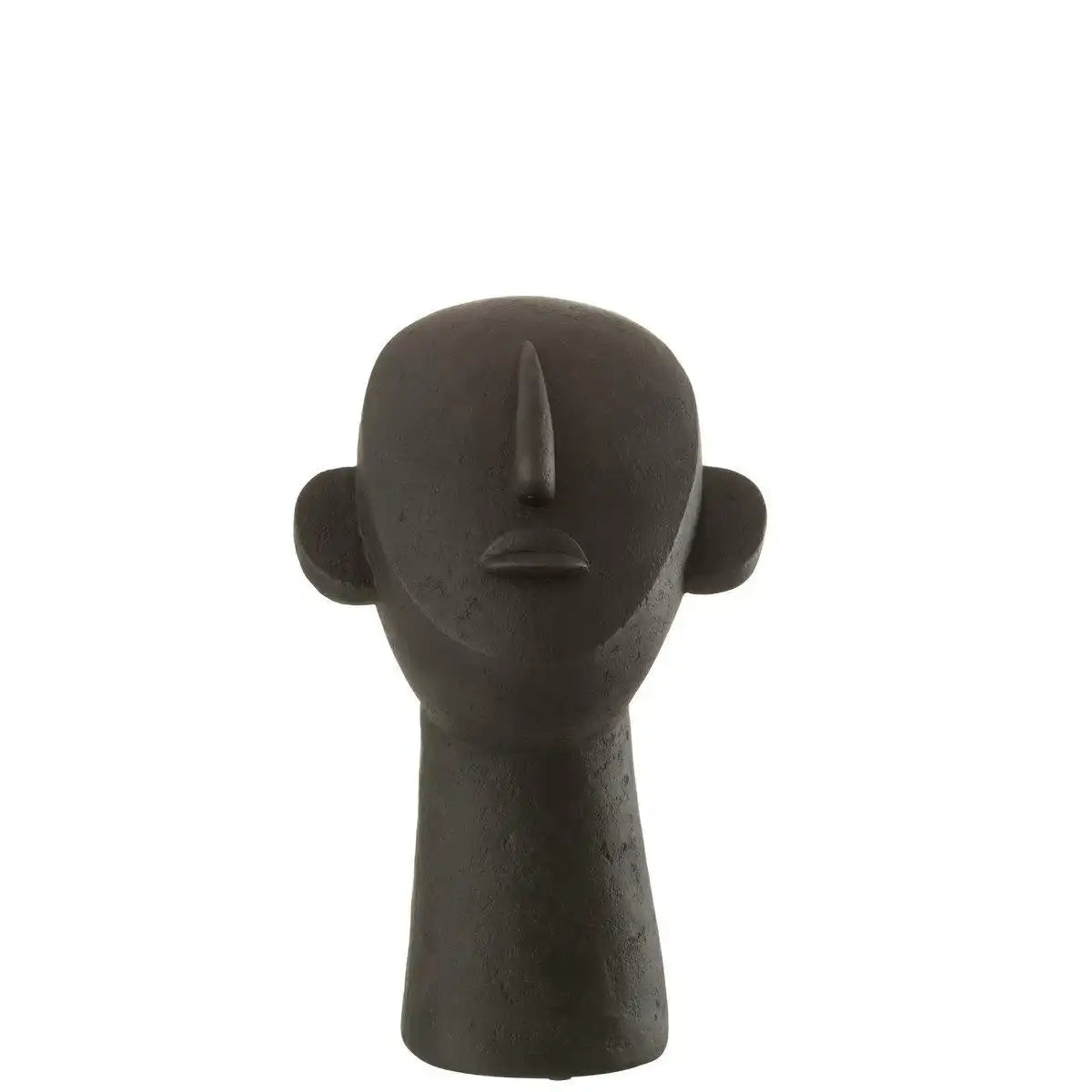 J-Line Figur Gesicht Poly Schwarz - HomeDesign Knaus