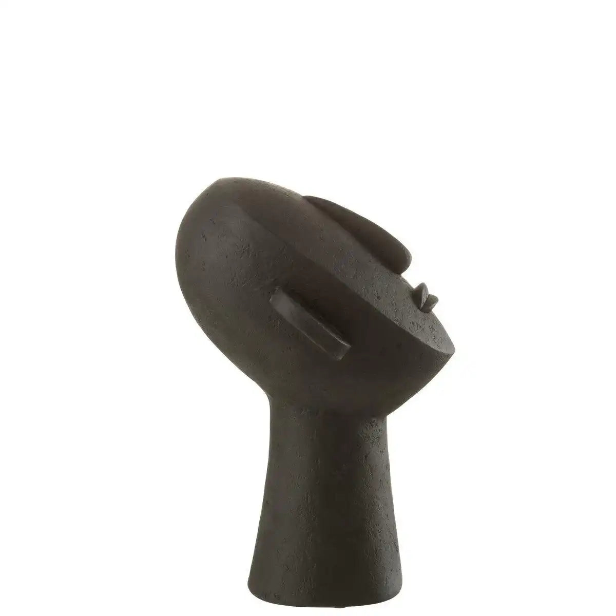 J-Line Figur Gesicht Poly Schwarz - HomeDesign Knaus
