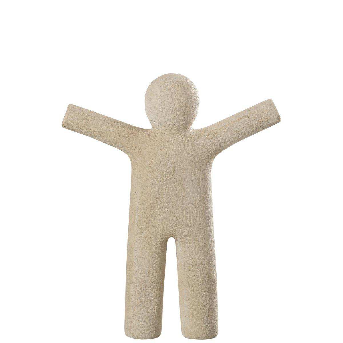 J-Line Figur P'tit Maurice - Polyresin - Beige - Groß - HomeDesign Knaus