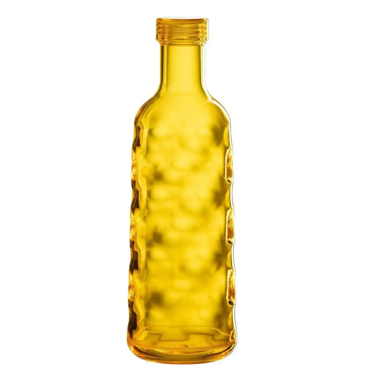 J-Line-Flasche Hammered In Giftbox – Kunststoff – Gelb - HomeDesign Knaus