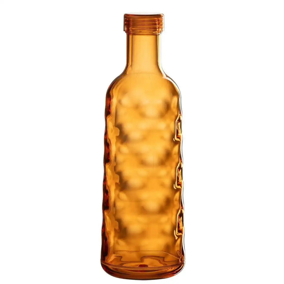J-Line Flasche Hammered In Giftbox – Kunststoff – Orange - HomeDesign Knaus