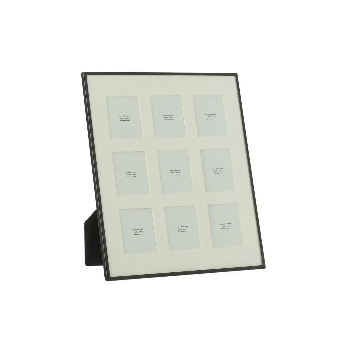 J-Line Fotorahmen - Fotorahmen Passe Partout Fine - Metall - Schwarz - HomeDesign Knaus