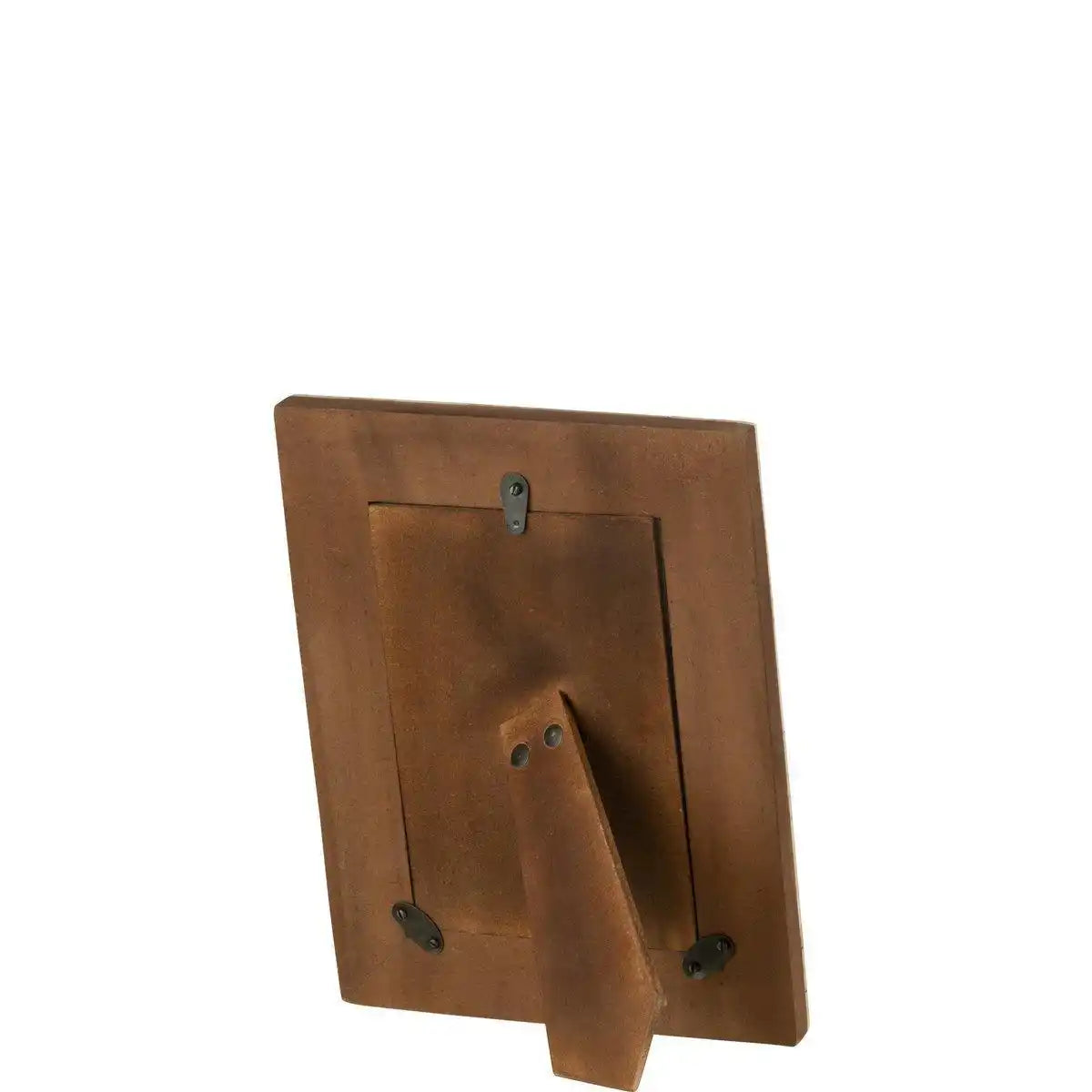 J-Line Fotorahmen – Fotorahmen Rechteck – Holz – Braun – klein - HomeDesign Knaus