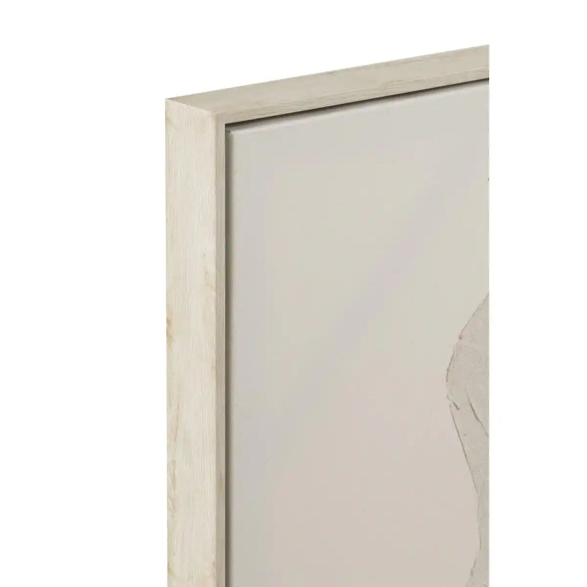 J-Line Gemälde Frau Abstrakt – Leinwand/Farbe – Weiß - HomeDesign Knaus