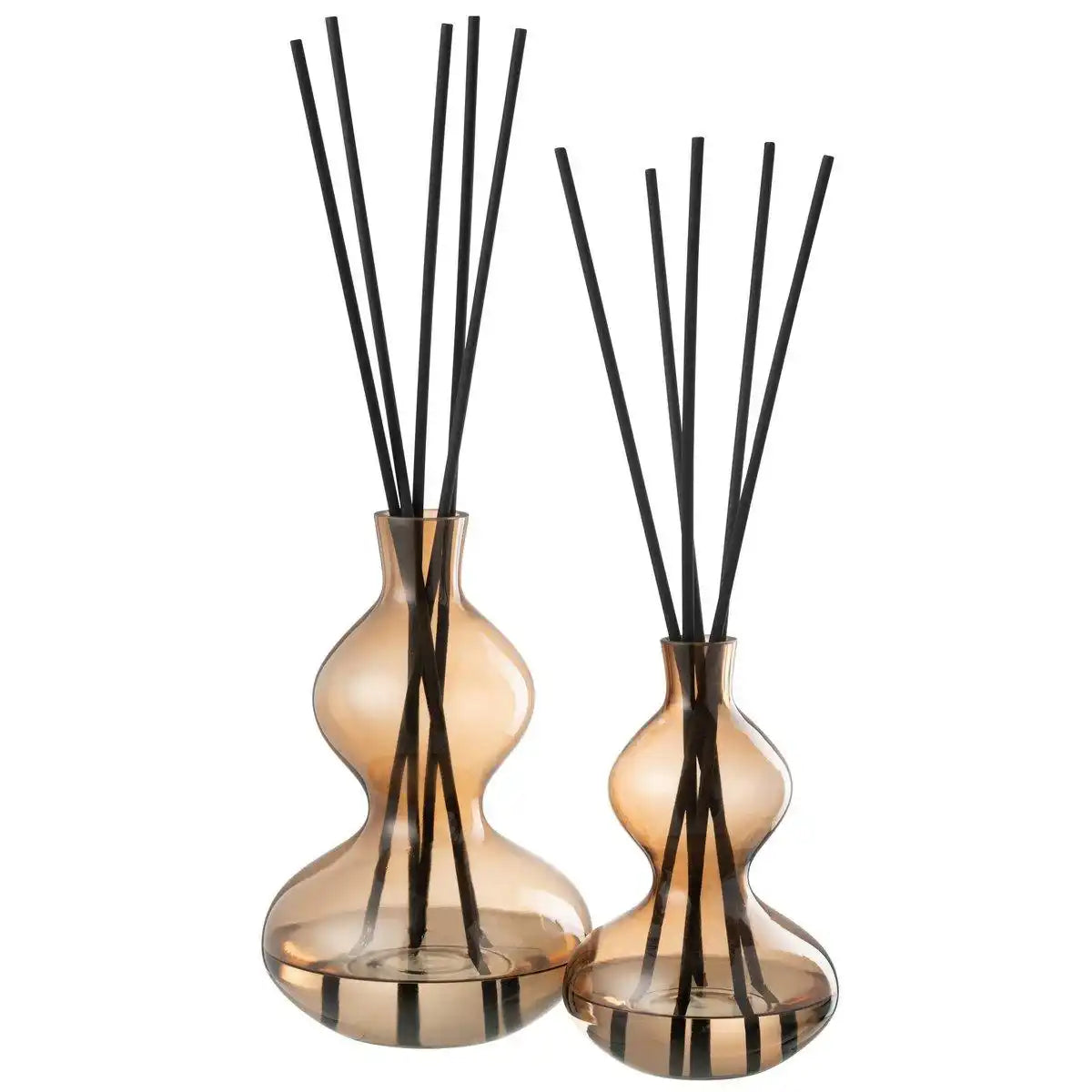 J-Line Geurolie Nordic Vetiver Glas Amber Large - HomeDesign Knaus