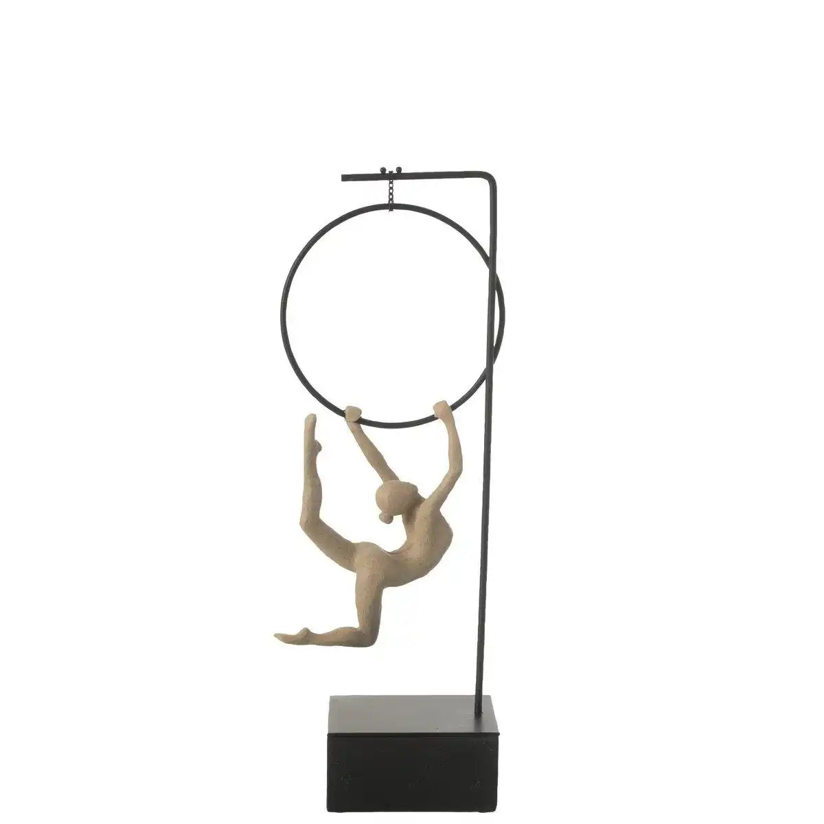 J-Line Gymnast Hoop Alpha Resin Beige/Schwarz - HomeDesign Knaus