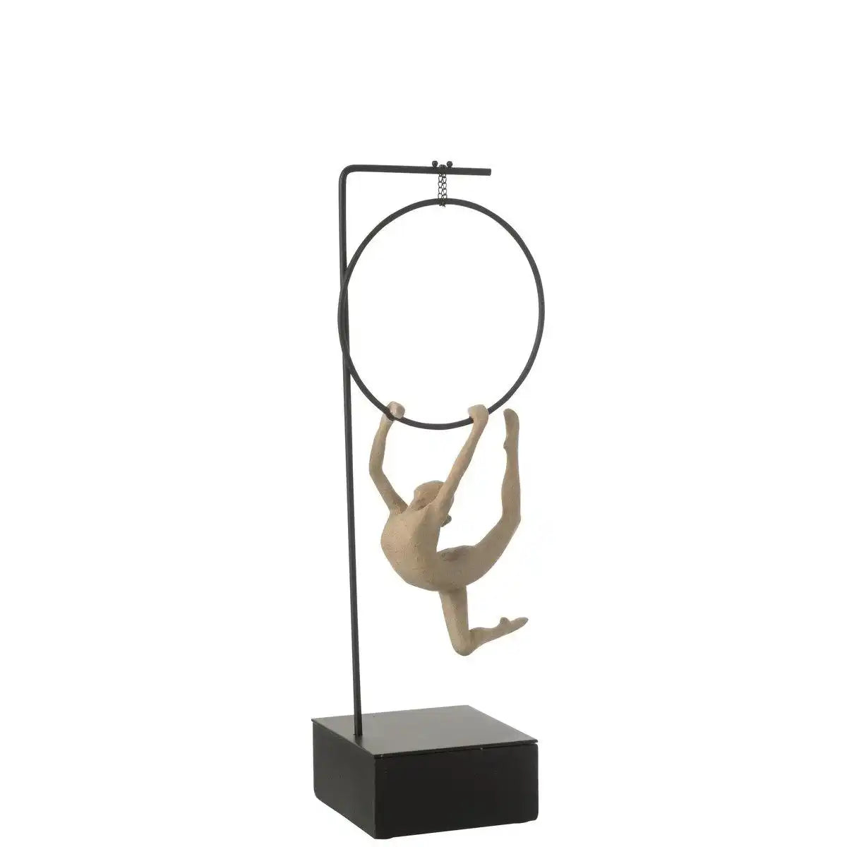 J-Line Gymnast Hoop Alpha Resin Beige/Schwarz - HomeDesign Knaus