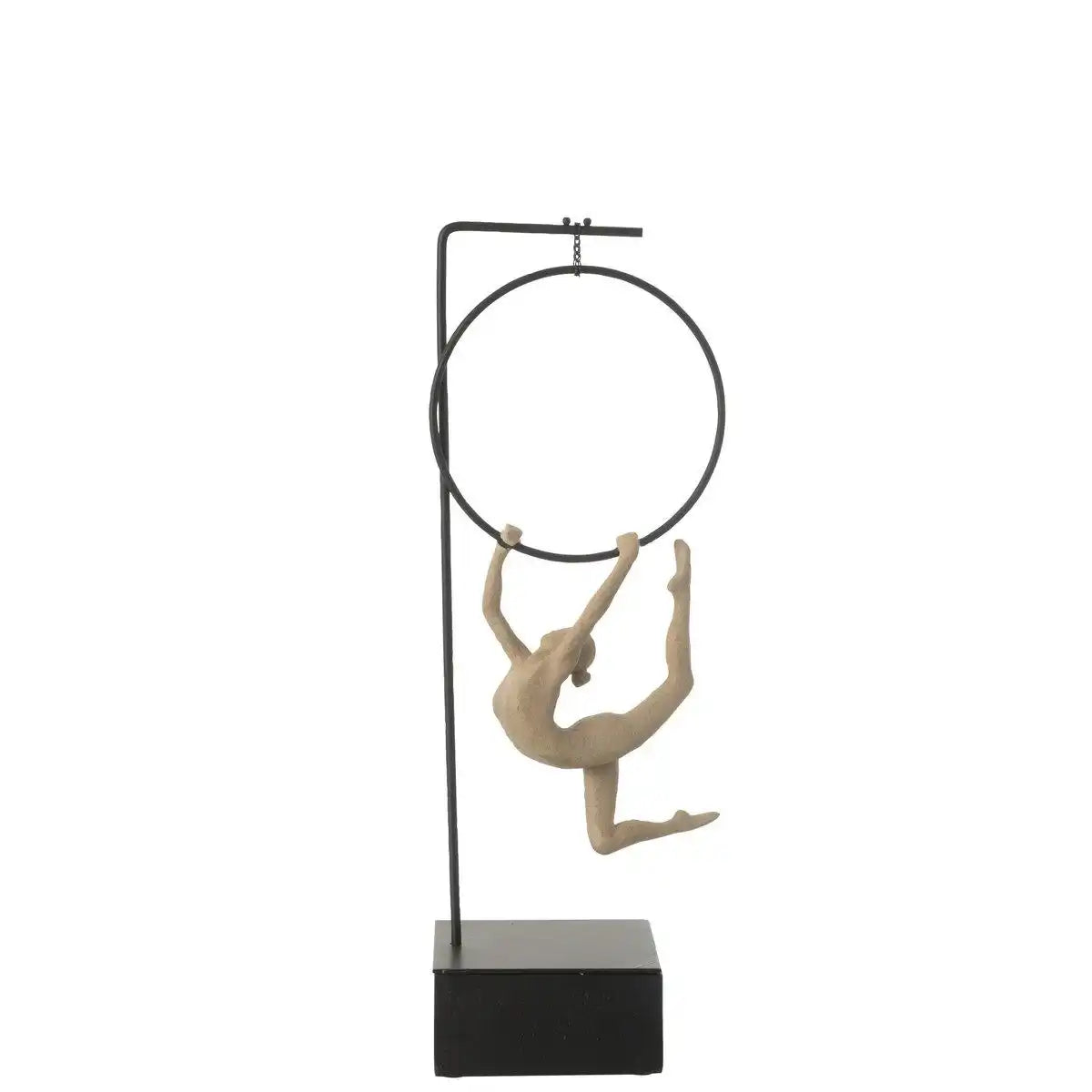 J-Line Gymnast Hoop Alpha Resin Beige/Schwarz - HomeDesign Knaus