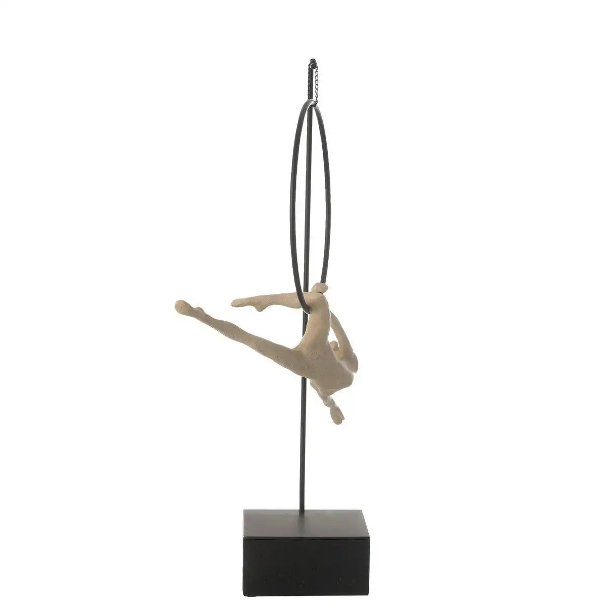J-Line Gymnast Hoop Gamma Resin Beige/Schwarz - HomeDesign Knaus