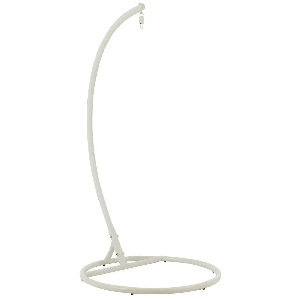 J-Line Hängesessel + Kissen Bula Metall/Rohr weiß - HomeDesign Knaus
