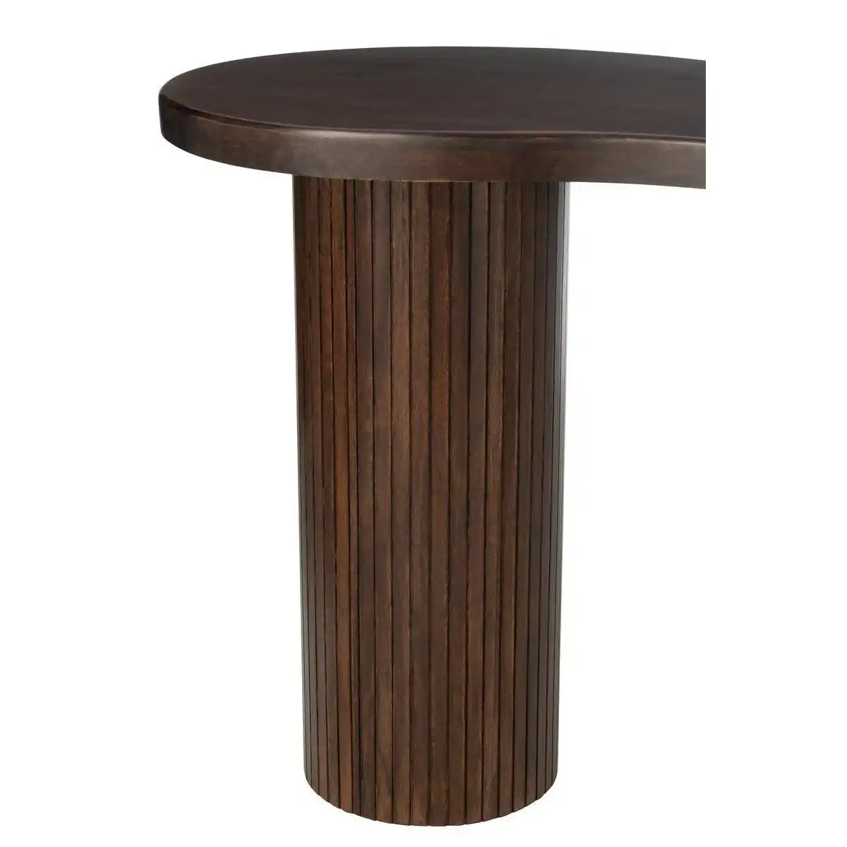 J-Line Infinity Tisch Mangoholz Braun Groß - HomeDesign Knaus